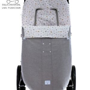 Saco de silla Ritta gris