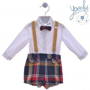 CONJUNTO NIÑO CON TIRANTES FAMILIA ATELIER