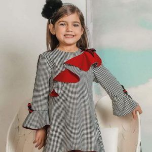 VESTIDO PATA DE GALLO QUIMPER