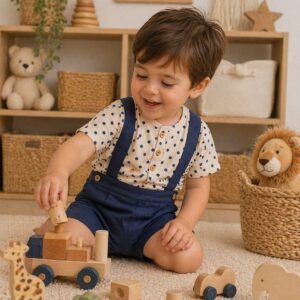 Conjunto niño tirantes Tabarca Cuka