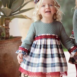 Vestido Infantil Verde Vuelo Miranda