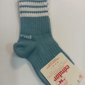 Calcetines sport con cuatro listas azul piedra Condor 435