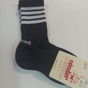 Calcetines sport con cuatro listas negro Condor