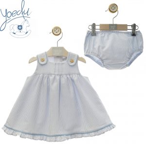 Yoedu vestido bebe con braguita familia Arenilla