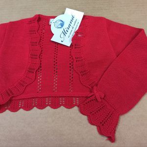 Chaqueta Perlé roja Miranda