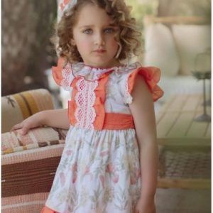 Miranda Vestido Vestido Infantil Naranja  035/0239/V