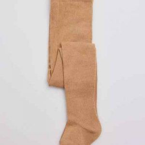 Ysabel Mora leotardo liso Camel