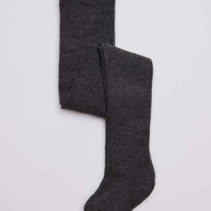Ysabel Mora leotardo liso Gris Oscuro