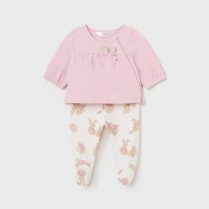 Conjunto 2 piezas conejitos rosa baby Ref. 24-01529-038