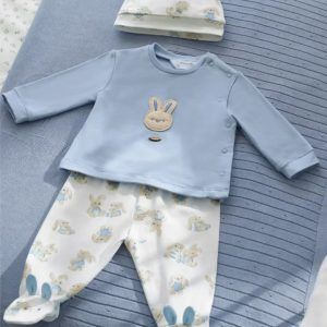 Conjunto 3 piezas conejos cielo Ref. 24-01532-010