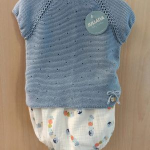 Conjunto Braga tela gusanos