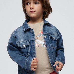 Cazadora vaquera Better Cotton niño tejano medio