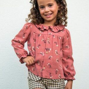 Conjunto niña short poppy
