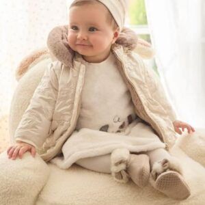 Chaquetón reversible recién nacida Ref. 14-02454-032 ceramica