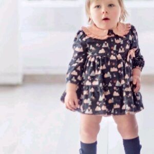Miranda Vestido Bebe Estampado Casitas 036/0160/V