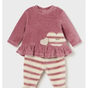Conjunto polaina y camiseta rayas mid rose Ref. 14-02505-020