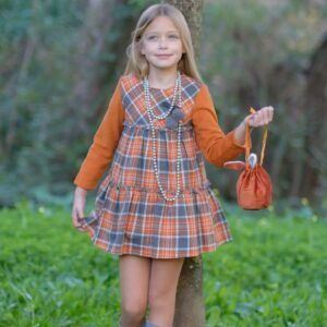Vestido Infantil Familia Alberto Nekenia