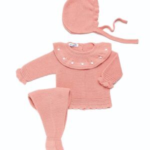 Conjunto 3 piezas volante bodoques 24562 Salmón con Blanco