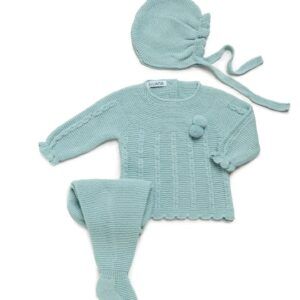 Conjunto 3 piezas verticales Verde agua 24545
