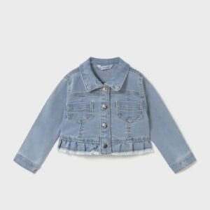 Chaqueta vaquera volante bebé Ref. 25-01461-041