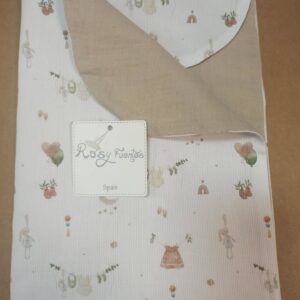 Manta fina reversible 1167 Aura Camel