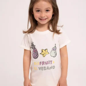 Pijama infantil corto algodón Fruits