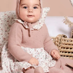 Jesusito Flores 25673  3 pzas Rosa Empolvado Familia Arte Juliana