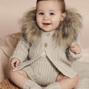 Peto 25610 Trenzas con Chaqueta y Botas Acorde  Beige Juliana