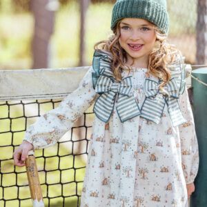 Yoedu Vestido Infantil Familia Angora