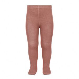 Leotardos básicos 2019 punto liso Terracota 126