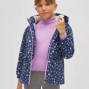 Chubasquero infantil con forro interior polar Autumn
