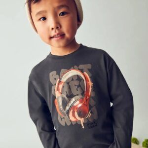 Camiseta auriculares niño sombra Ref. 15-04080-093