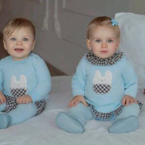 Miranda Conjunto Bebe niño 38/0049/29 azul con perrito