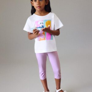 Conjunto legging pirata y camiseta niña Ref. 26-03732-053 lilac