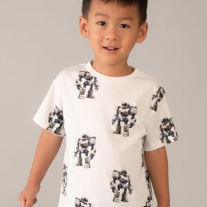 Camiseta estampada niño Ref. 26-03068-068  robots