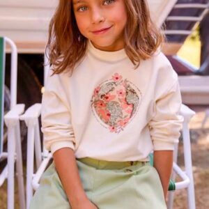 Sudadera gráfica niña garbanzo Ref. 26-03448-094 25,99