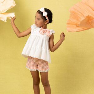 Conjunto 2 piezas Blusa con pantalón Familia Samba