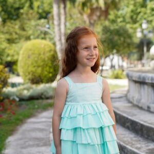 Vestido Verde  27602 Vichy Dbb