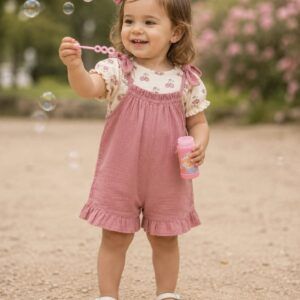 Conjunto peto y camiseta estampada bebé Ref. 26-01656-018 blusch