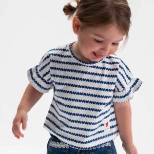 Camiseta estampada bebé Ref. 26-01082-015 porcelana