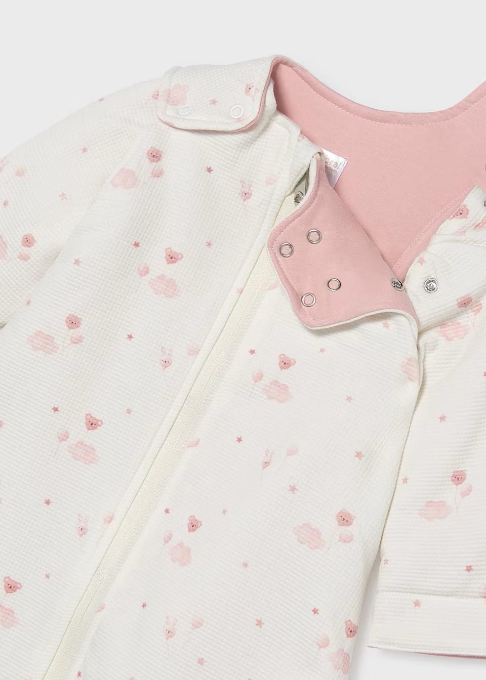 Saco de dormir con mangas bebé Ref. 16-09183-094 rosa baby - Imagen 3
