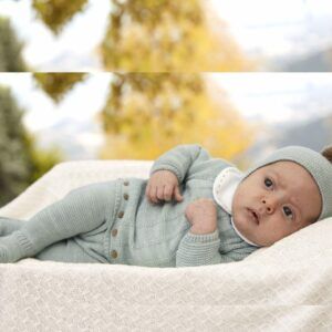 Conjunto 3 piezas 26547 bodoques verde menta
