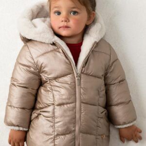 Chaquetón reversible pelo bebé Ref. 16-02439-092 bronce