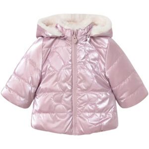 Chaquetón reversible recién nacida Ref. 16-02401-085 malva