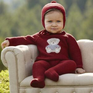 Conjunto 3 piezas 26554 bordado Oso Rioja