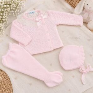 Conjunto 3 piezas 26551 rosa